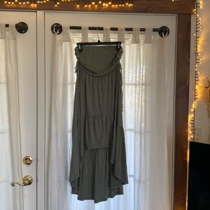 Green Summer High-Low Dress | Never Worn